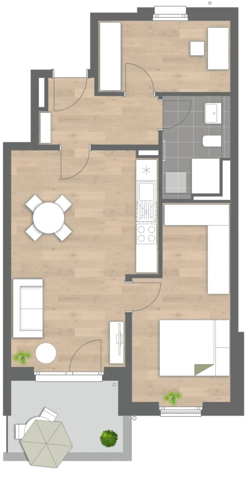Grundriss Wohnung 3228