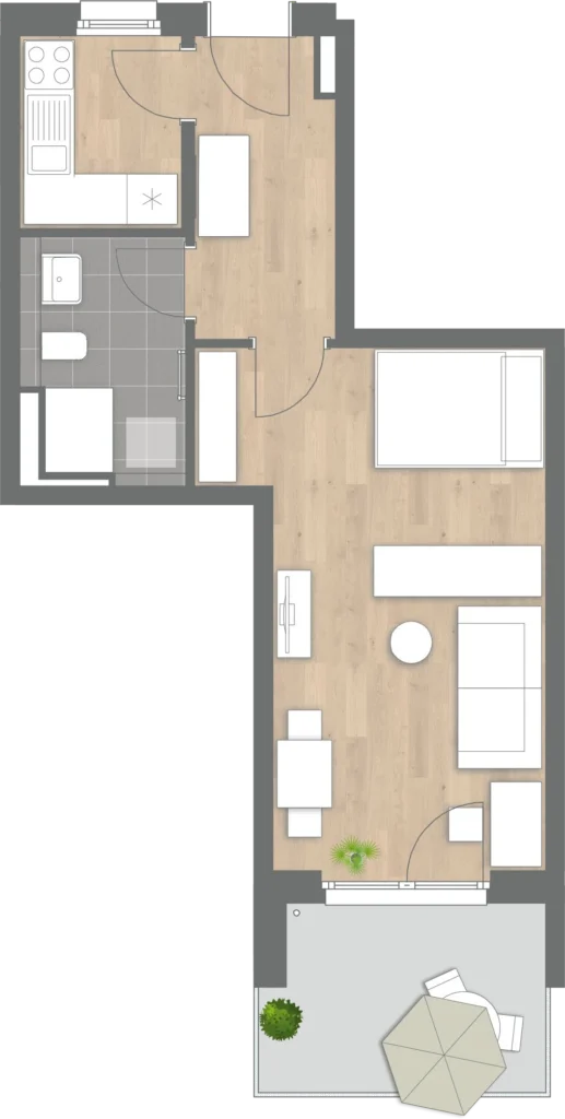 Floor plan Wohnung 3212